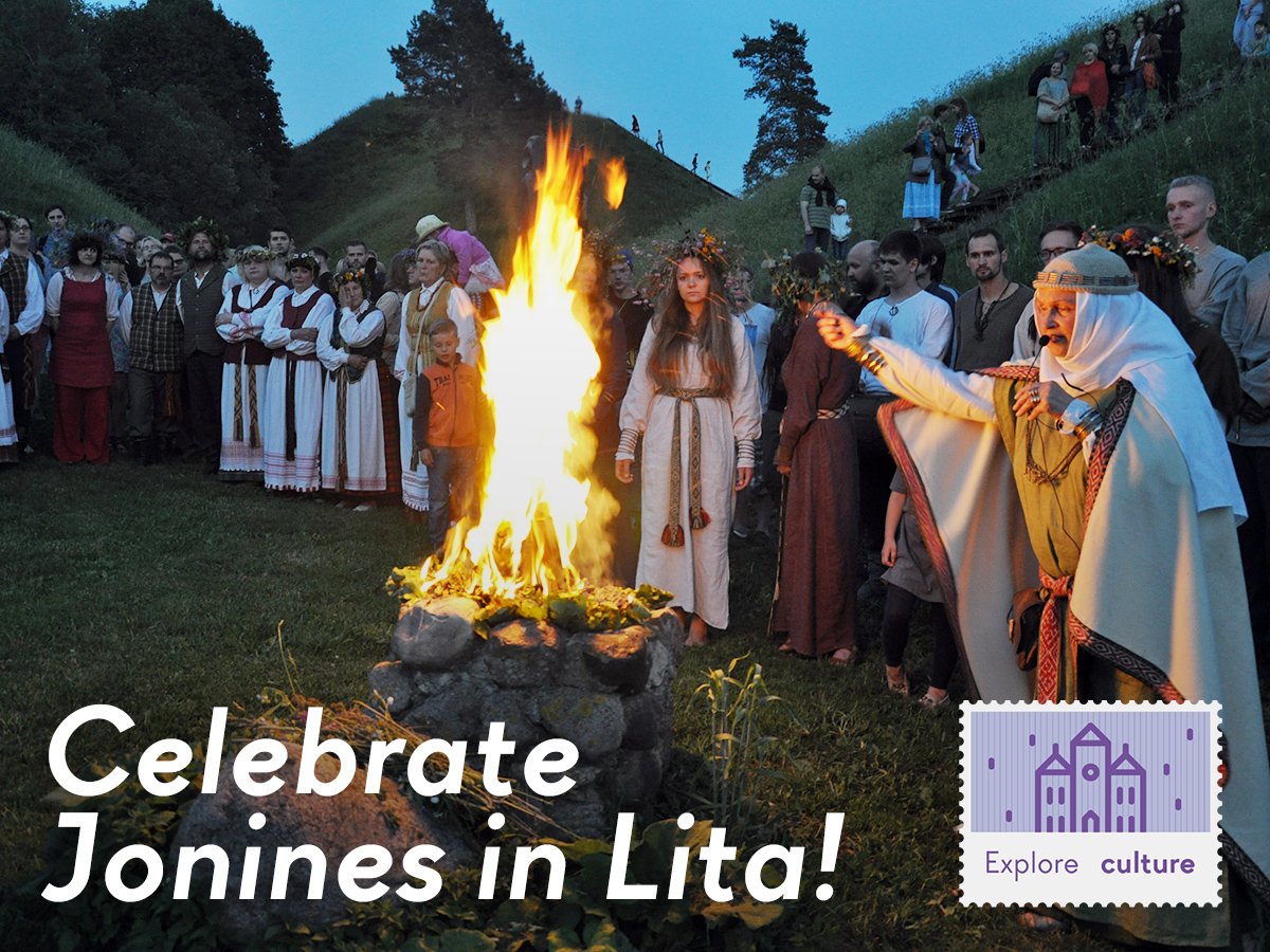 Visit_Lita's tweet photo. #Jonines is a midsummer folk festival celebrated on June 24 all around the #Lithuania.
Join us this summer! #Visit_Lita! https://t.co/2uPDsEDlMw