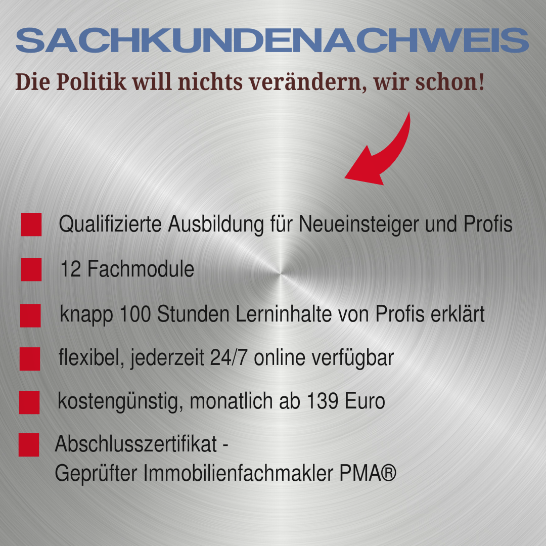 MaklerWissen's tweet photo. Die Politik entscheidet. Der Sachkundenachweis fuer  #immobilienmakler wird nicht umgesetzt. Handeln Sie selbst!   https://t.co/llr2xZ5uhQ https://t.co/fcMcAArIbd
