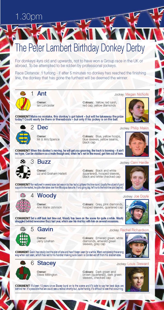 Donkey Derby 2017 runners &amp; riders!  #thedonkeysarecoming <a href="/meg_nicholls11/">Megan Nicholls</a> <a href="/phil_makin_/">Phillip Makin</a> <a href="/CamHardie_96/">Cam Hardie</a> <a href="/joedoyle96/">Joe Doyle</a> <a href="/rachr1806/">rachel richardson</a> <a href="/Lsteward4/">Louis Steward</a>