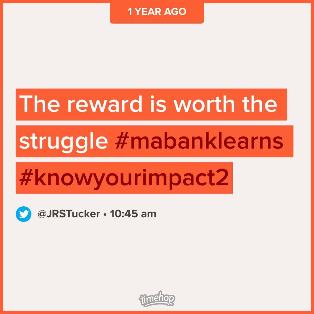 JRSTucker's tweet photo. I still feel this way!  #mabanklearns https://t.co/eZuYaSWKSs