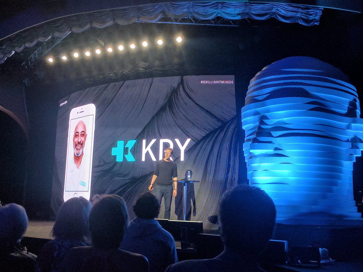 HeyBijal's tweet photo. Great to see @KRYcare on stage at @SymposiumSthlm #BrilliantMinds17 https://t.co/vGfezJmUzq