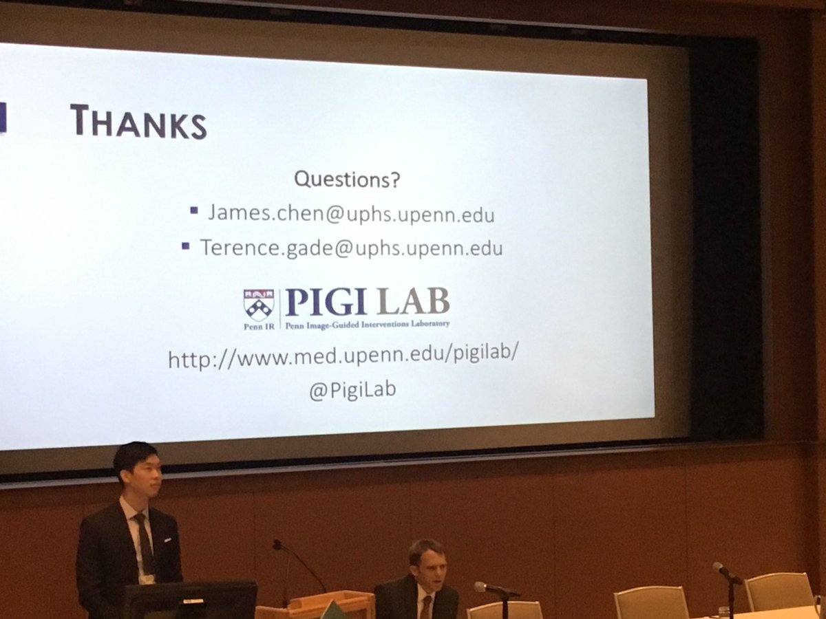 michaelsoulen's tweet photo. First of 3 abstracts from U Penn PIGI lab at #WCIO17 #PennIR @PigiLab #HCC https://t.co/rnZoOcf803