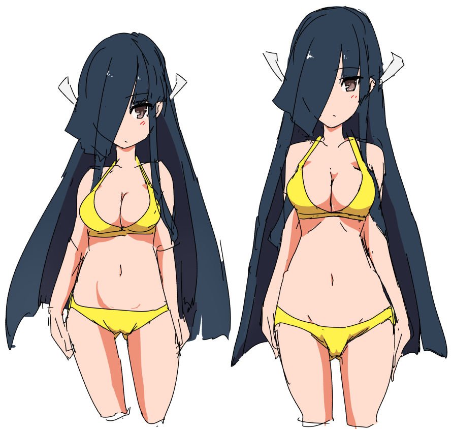 早霜ちゃん。ロリっぽいのと大人っぽいの 