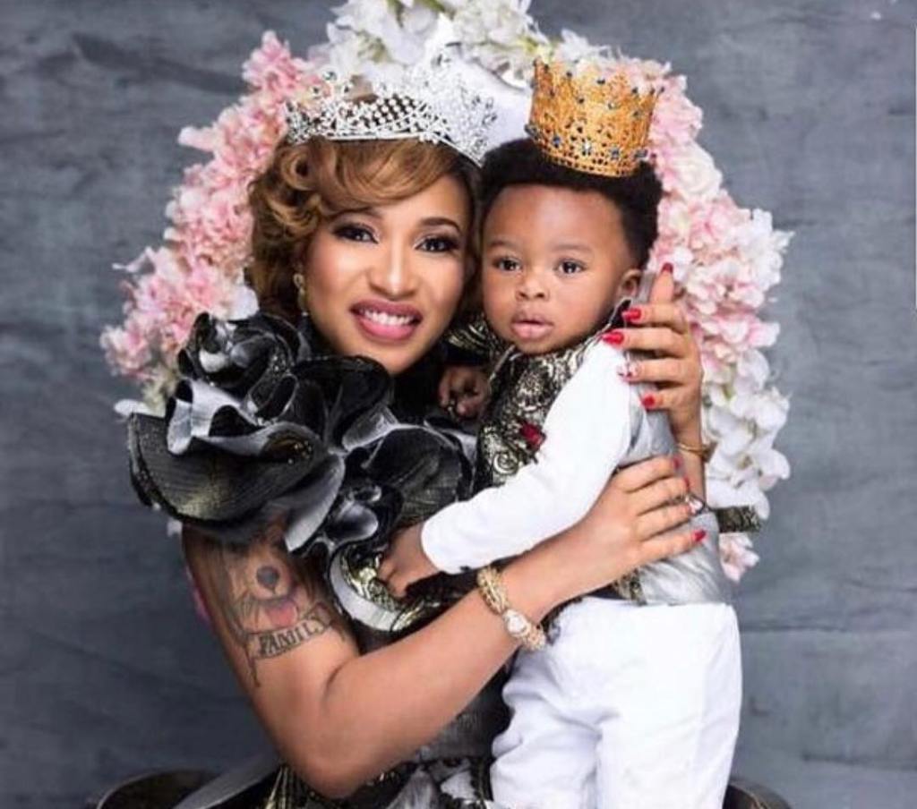 Churchill Wishes Tonto Dikeh A Happy Birthday  