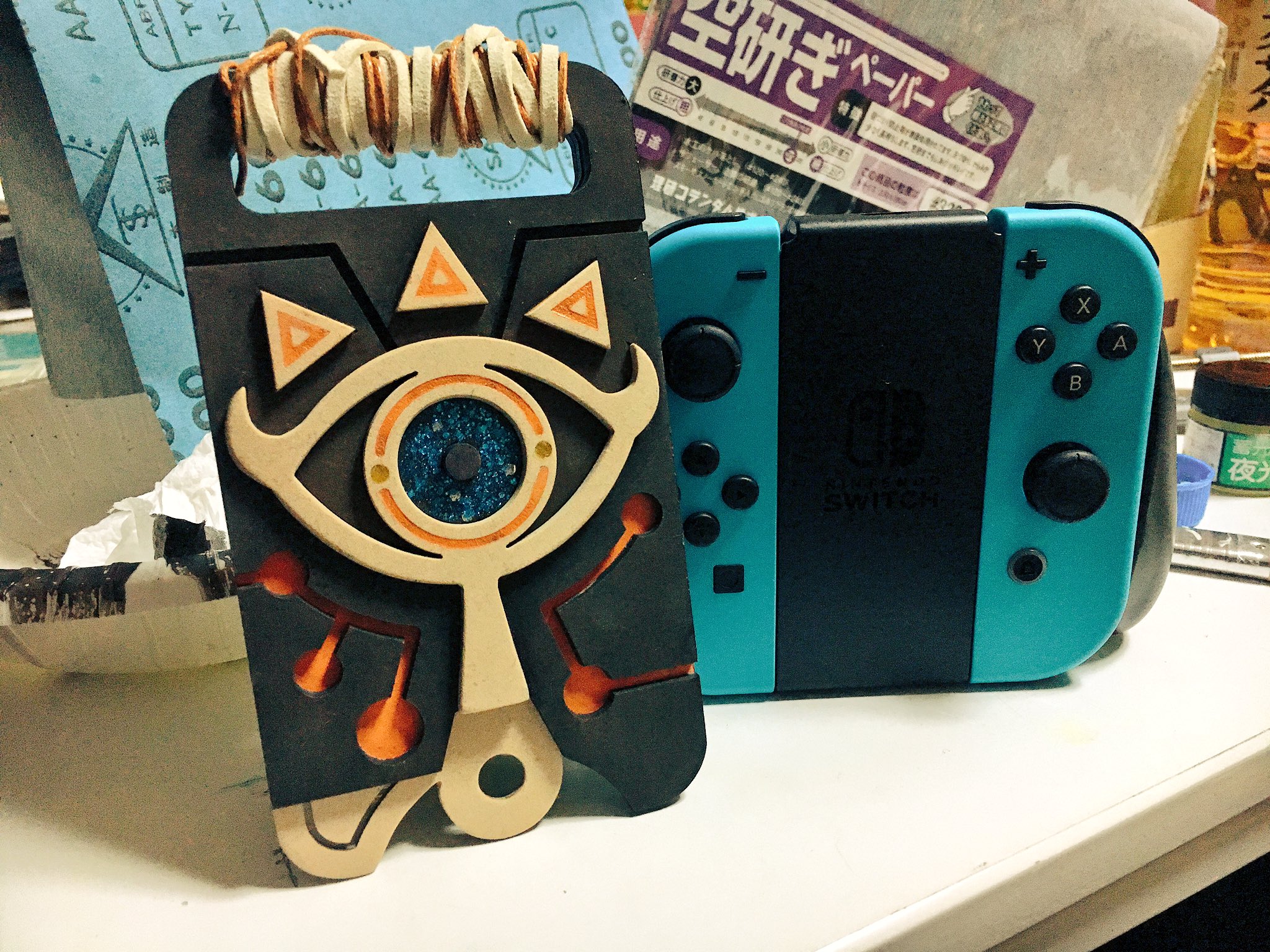 なみごん シーカーストーン型のicカードケースつくった ゼルダの伝説 Breathofthewild Legendofzelda T Co Cdkgfbmclf Twitter
