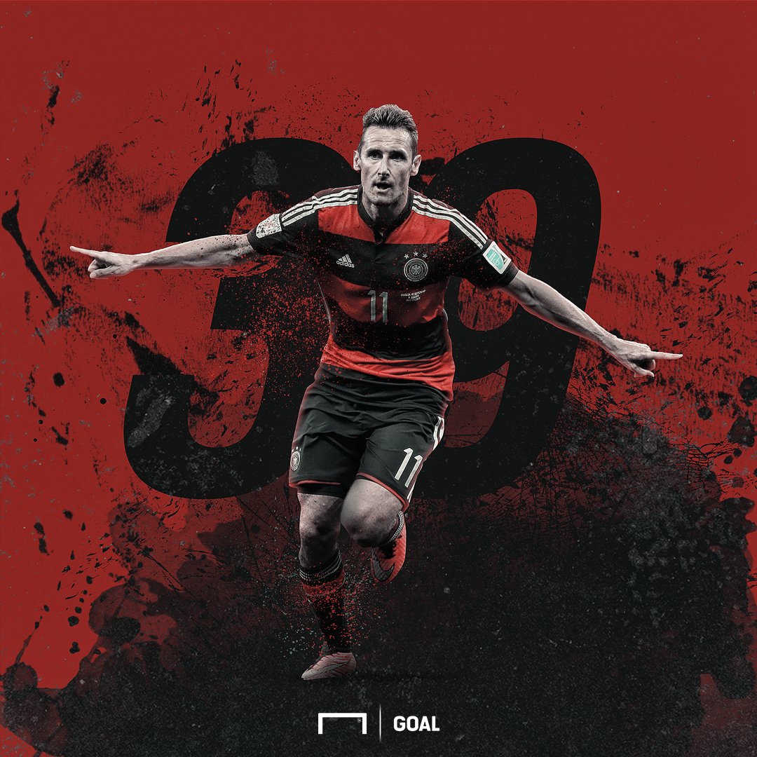 Happy Birthday to Germany\s all-time leading goalscorer Miroslav Klose!  