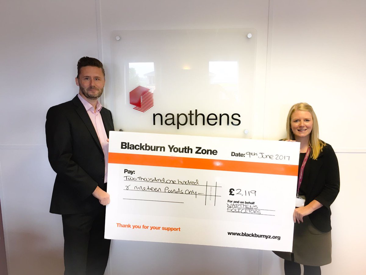 BDYouthZone's tweet photo. THANK YOU @NapthensOnline who raised over 2k for BYZ through dress down days/afternoon tea/raffles &amp; leg waxing to name a few #BYZsupporters https://t.co/RikKKVdkHr