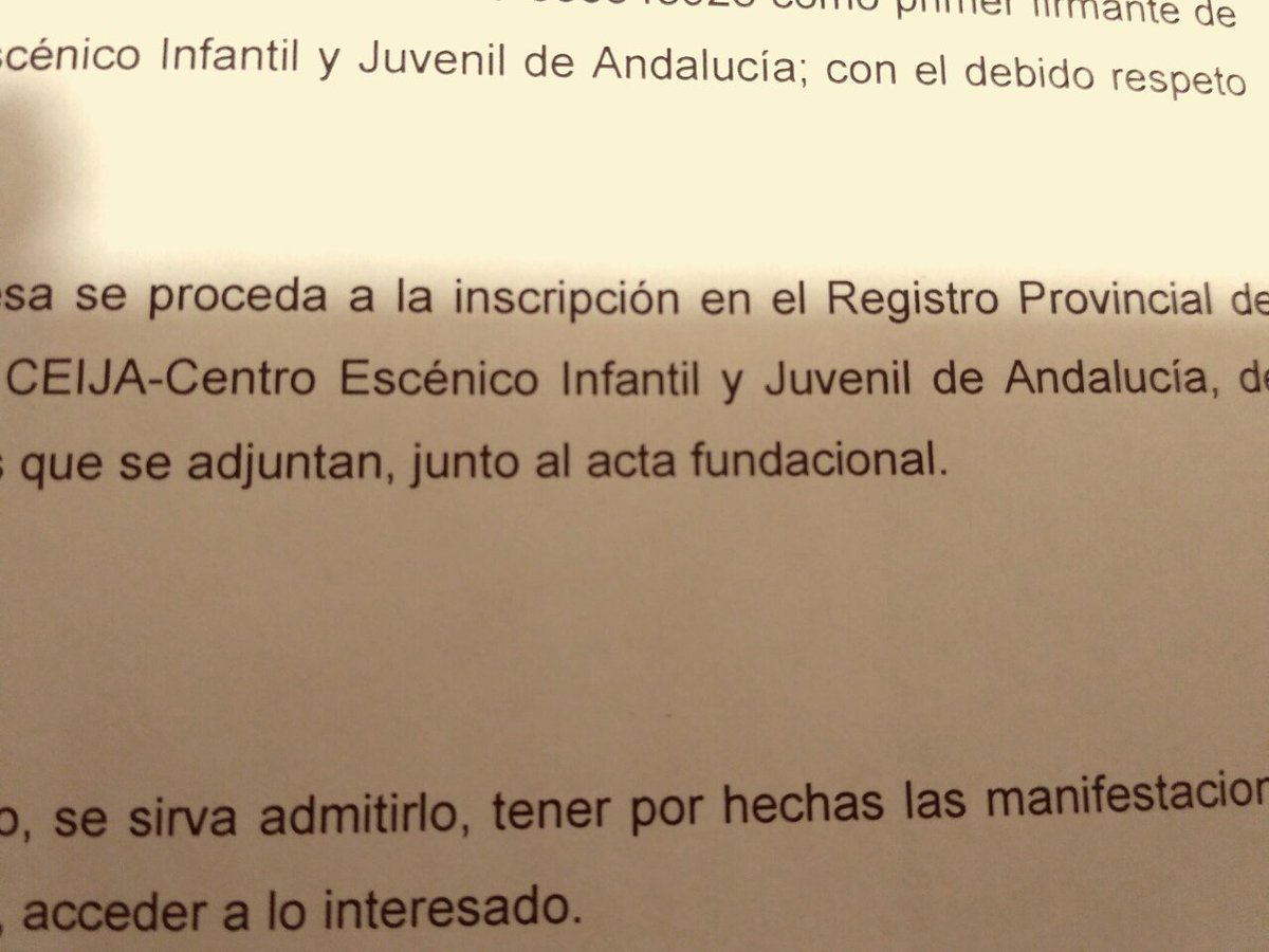 Oficialmente constituido el CEIJA (Centro Escénico Infantil y Juvenil de Andalucía). Pero lo primero es lo primero: el Reino de las Hadas.