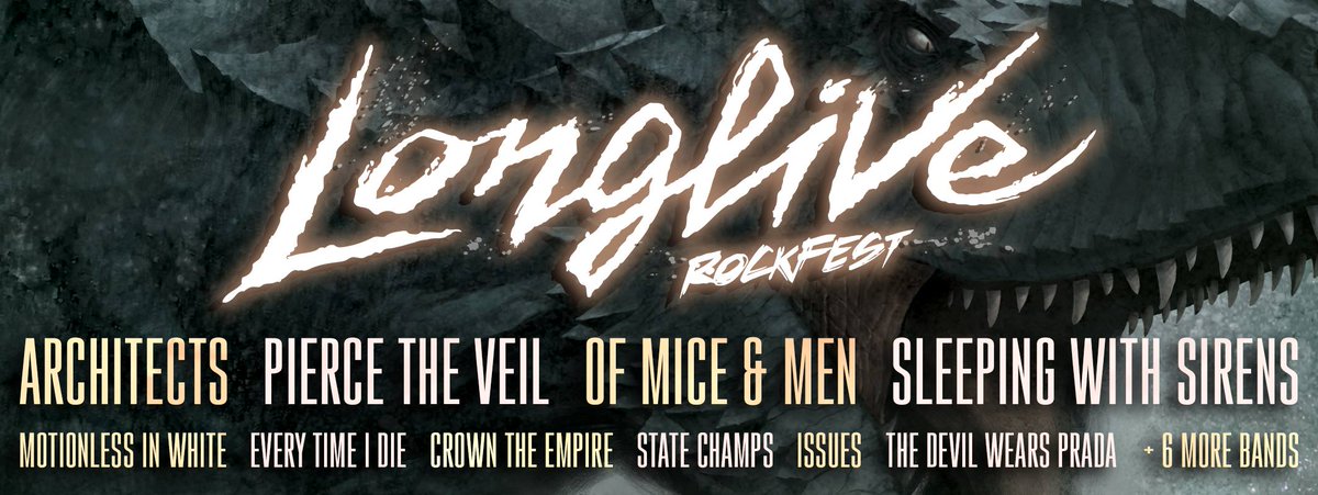 SeeTickets_FR's tweet photo. Le @LongliveFest envoie du lourd à #Lyon les 12 &amp; 13 Juin avec @Architectsuk / @piercetheveil / @OMandM 🤘Tickets ▶ https://t.co/9XaaJrkWki https://t.co/4OEsgcPfau