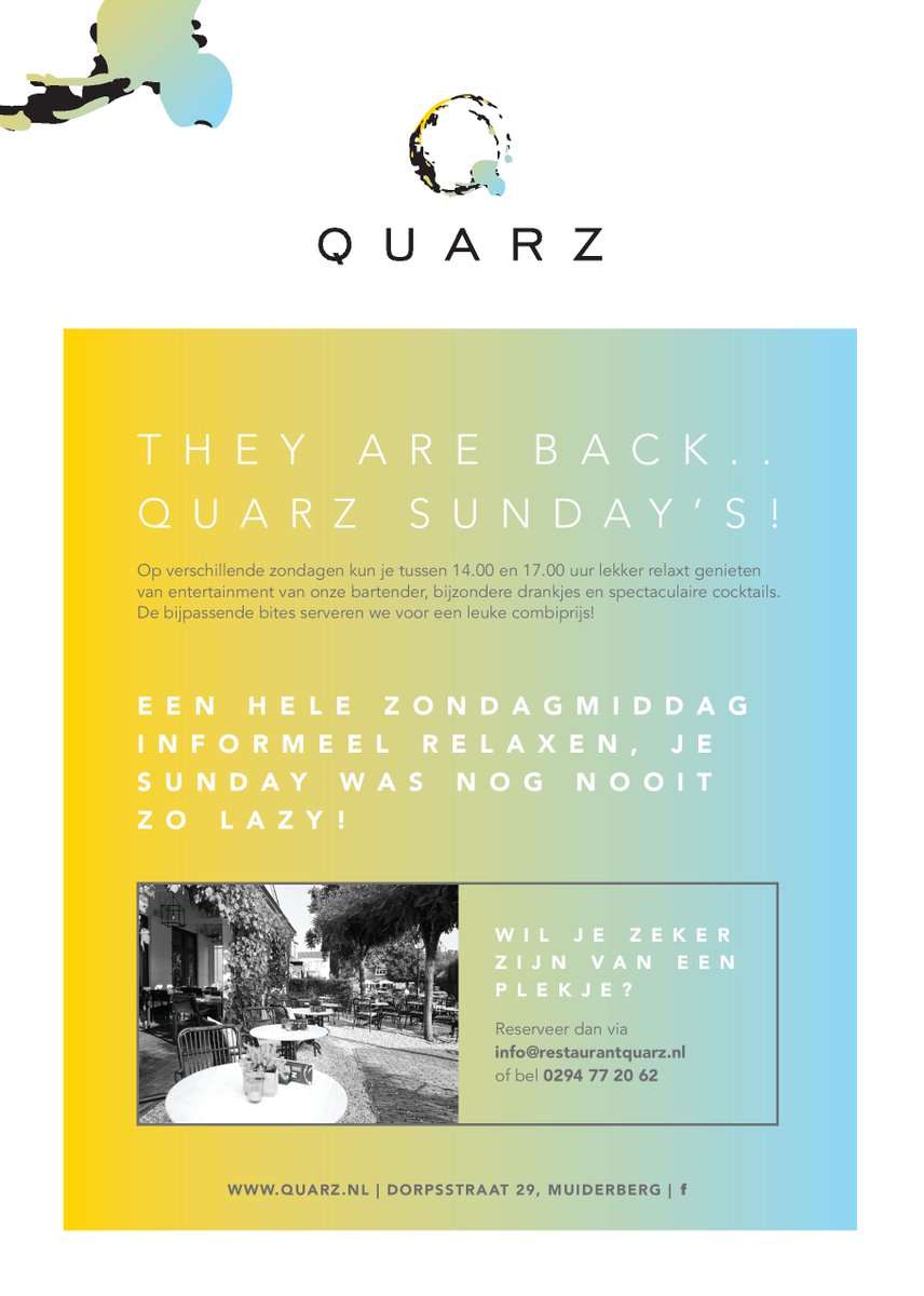 Restaurant Quarz tweet media