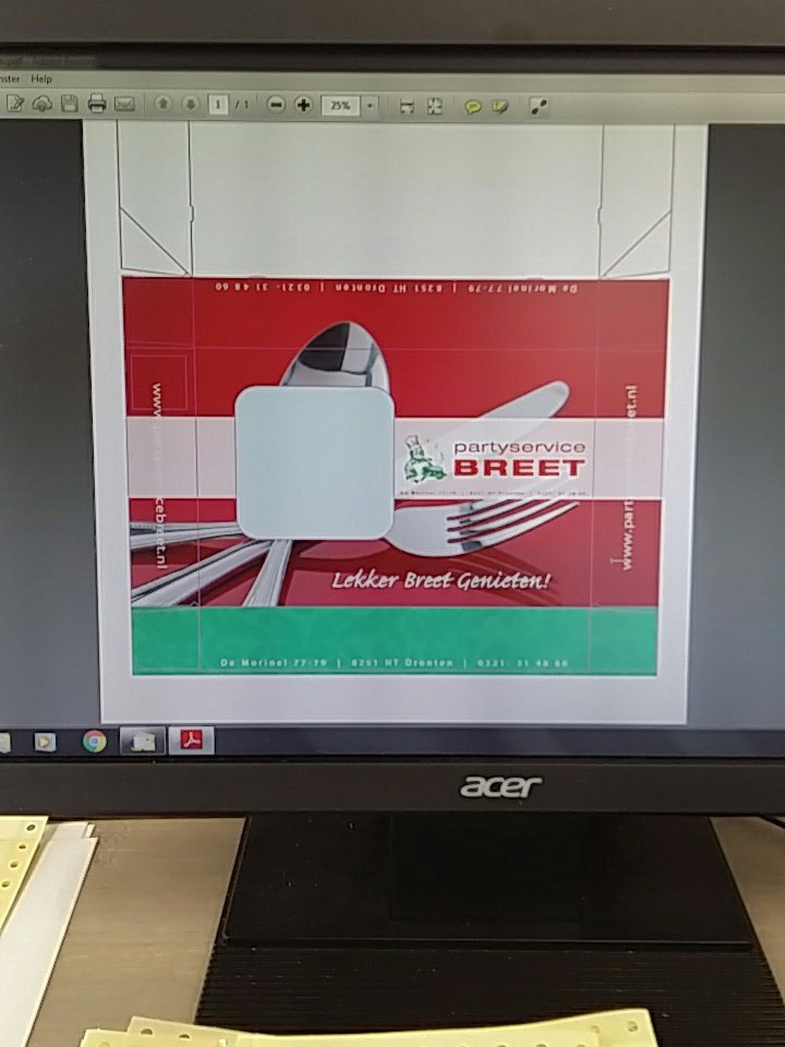 Achter de schermen werken we aan onze  nieuwe uitstraling #reclame #lekkerbreetgenieten #dronten