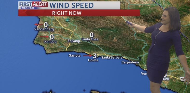 The winds have died down....for now! We'll talk about when it will get breezy again NEXT on @KEYTNC3 #cawx