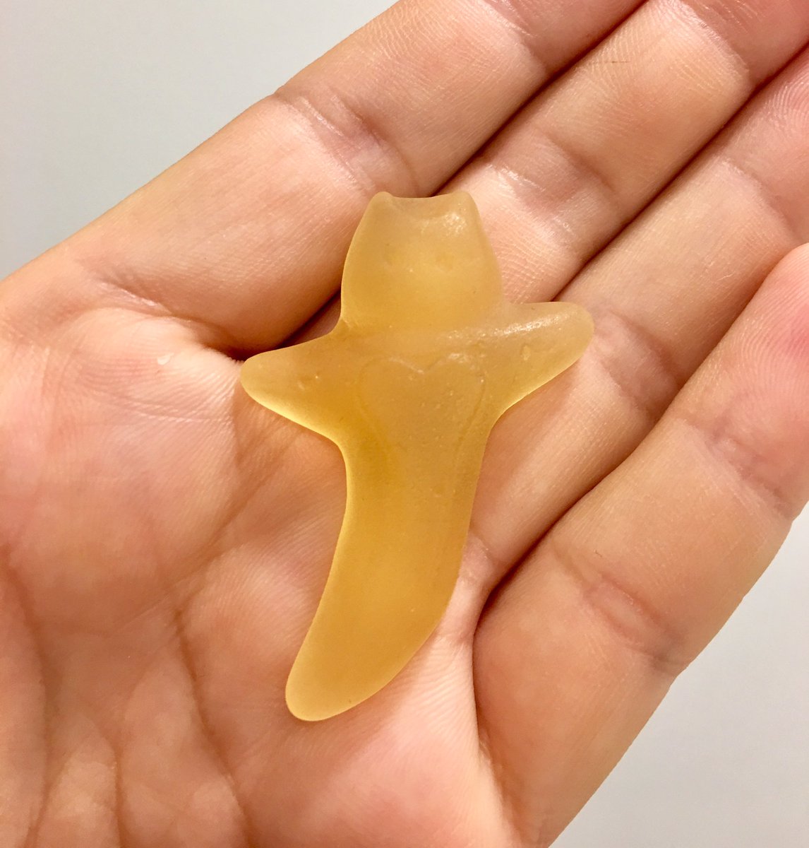 平坂寛 釣って 食べて 調べる 深海魚 たくさんのふしぎ7月号 発売中 羅臼の道の駅で買ったクリオネグミ やさしいリンゴ味 食感は軟らかめで表面はサラサラ 最近少なくなった超スタンダードなグミ なによりパッケージイラストがイイっすね パワポ感