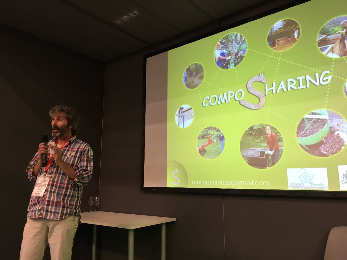 erstartup's tweet photo. Intersting projects to tackle #climatechange at Arena @RegioneER at #R2B2017 fair: #Composharing, @_cubbit @Aster_ER @ClimateKIC #Difly https://t.co/yv114JIUhr