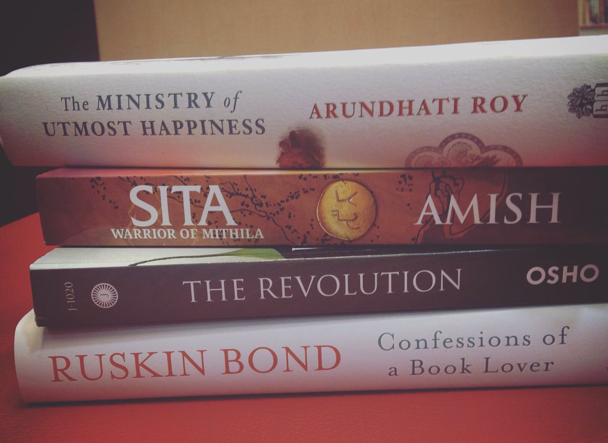 itzmeera's tweet photo. TGIF 📚
#tgif #bookstagram #muchawaited #readertribe #crossword #weekendsorted #bestauthors #besttimeahead✌🏼️ https://t.co/BxhQi1eSvr