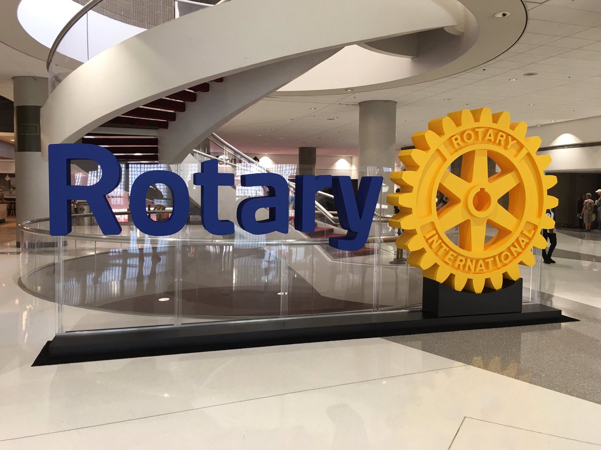 We're at the <a href="/Rotary/">Rotary International</a> Convention in #Atlanta! #Rotary17