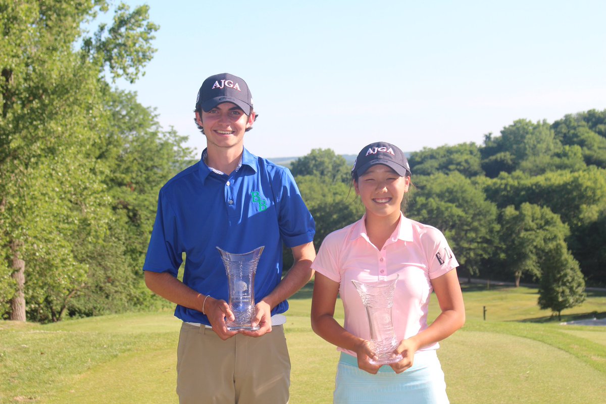 AJGAGolf's tweet photo. Hats off to the 1️⃣st week of summer!
@NewEraCap | #UAWoodland | #AzarahaJr | #JASRinggold | #HaleIrwinJr | #JASOwensboro | #DL3JrOpen https://t.co/KfgM7Smrb1