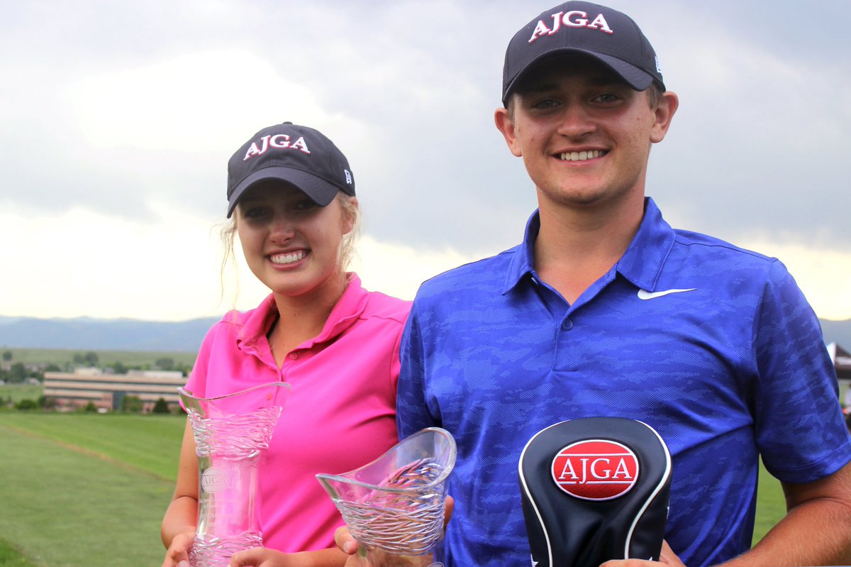 AJGAGolf's tweet photo. Hats off to the 1️⃣st week of summer!
@NewEraCap | #UAWoodland | #AzarahaJr | #JASRinggold | #HaleIrwinJr | #JASOwensboro | #DL3JrOpen https://t.co/KfgM7Smrb1