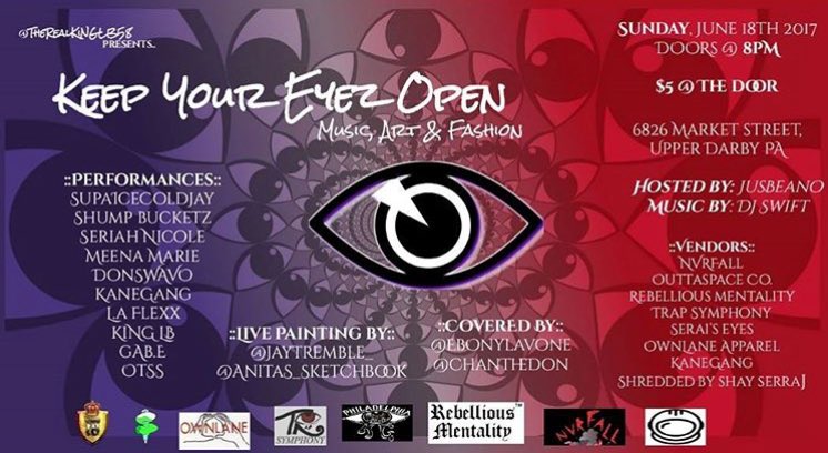 TheRealKingLB58's tweet photo. #KeepYourEyezOpen it's gon be a hell of a night 👁 https://t.co/a5MUicBctq
