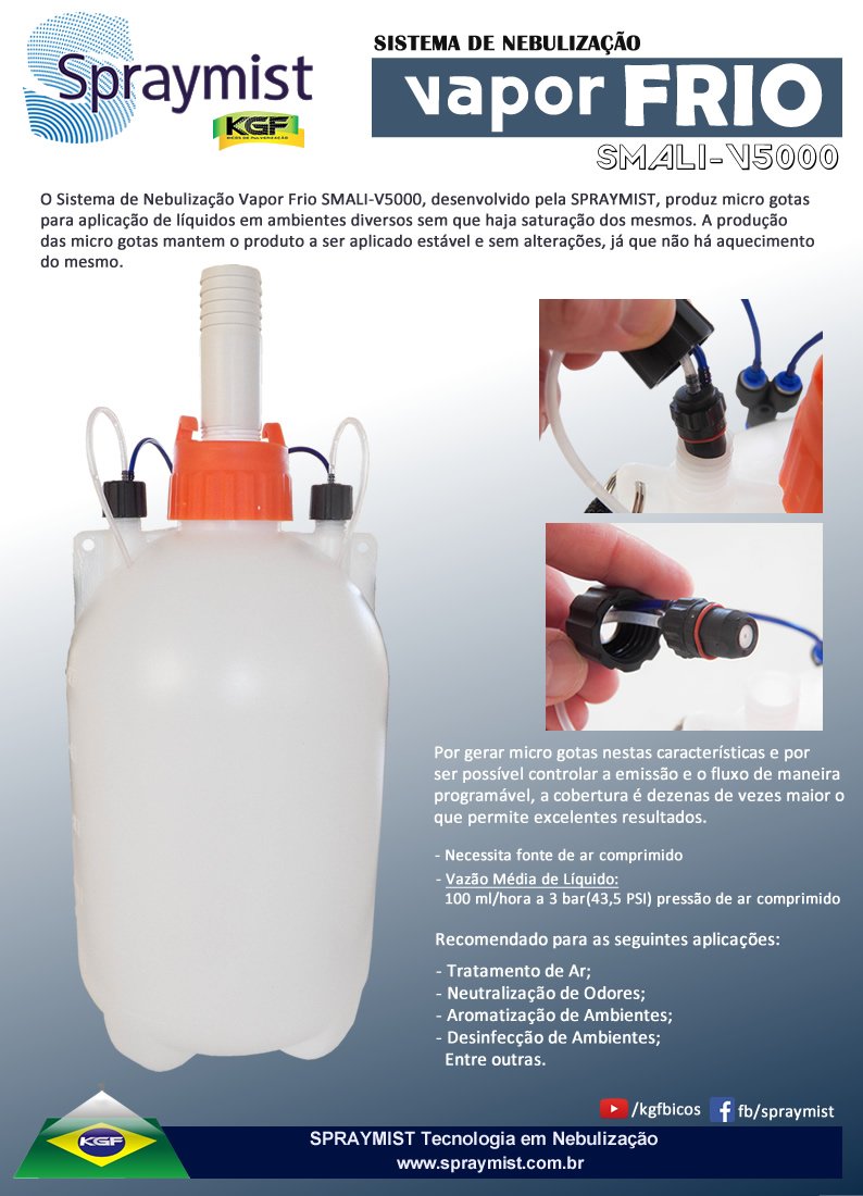 Sistema para Desinfecção de Ambientes
Consulte-nos! WhatsApp 11 94112 6136
spraymist.com.br