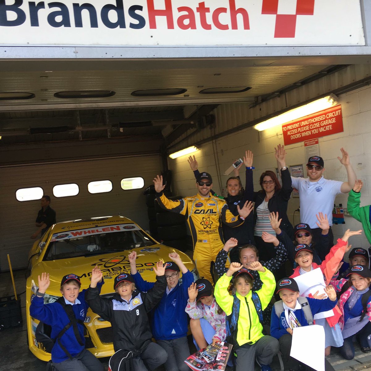 lowerhalstowsch's tweet photo. I think we could be part of the @EuroNASCAR, @AriannaC74 and @Alon_Day pit crew! https://t.co/qwl6NSkTKU