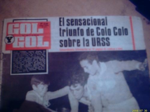 RebeldeColoColo's tweet photo. El Día que Colo-Colo superó a la URSS. https://t.co/vMerJMsyd0