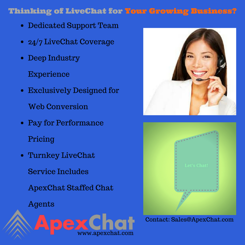 ApexChat's tweet photo. Our own staff takes chats on your behalf. Collect more online leads. https://t.co/pXCtqu6JTC 
#livechatservice
#managedchat
#chatsolutions https://t.co/54pcd7QYgk