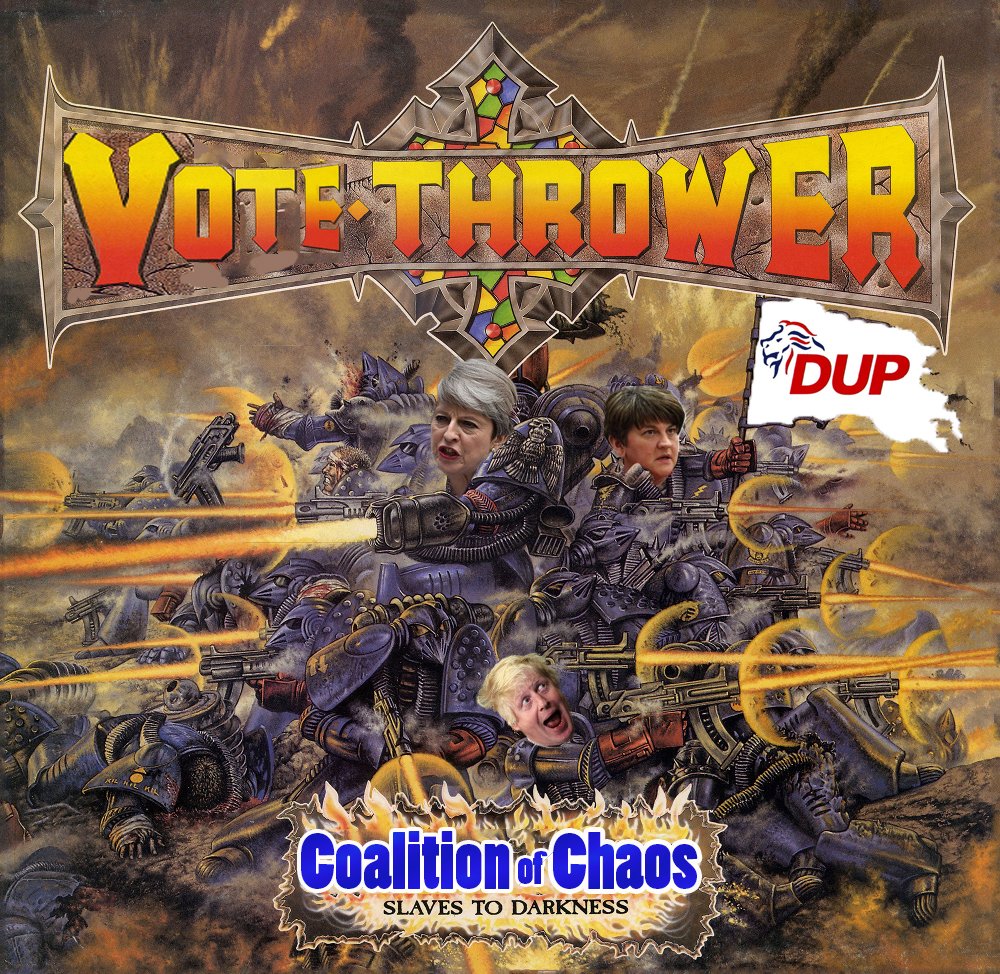 IronCorbyn's tweet photo. Now we know who the real "Coalition Of Chaos" is... #DUPCoalition #hungparliament https://t.co/tt3o6uJNBz