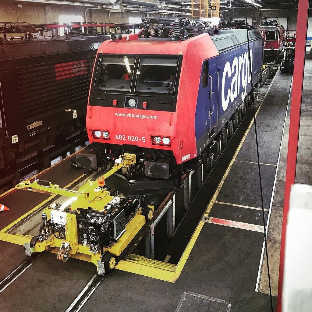 SBBCargo's tweet photo. Serviceanlage Basel
#sbbcargo #re482 #lok #train #güterbahnhof #güterbahn #basl #wolf #dreiländereck https://t.co/RiwvP2Zifs https://t.co/ZI4CYGnlzT