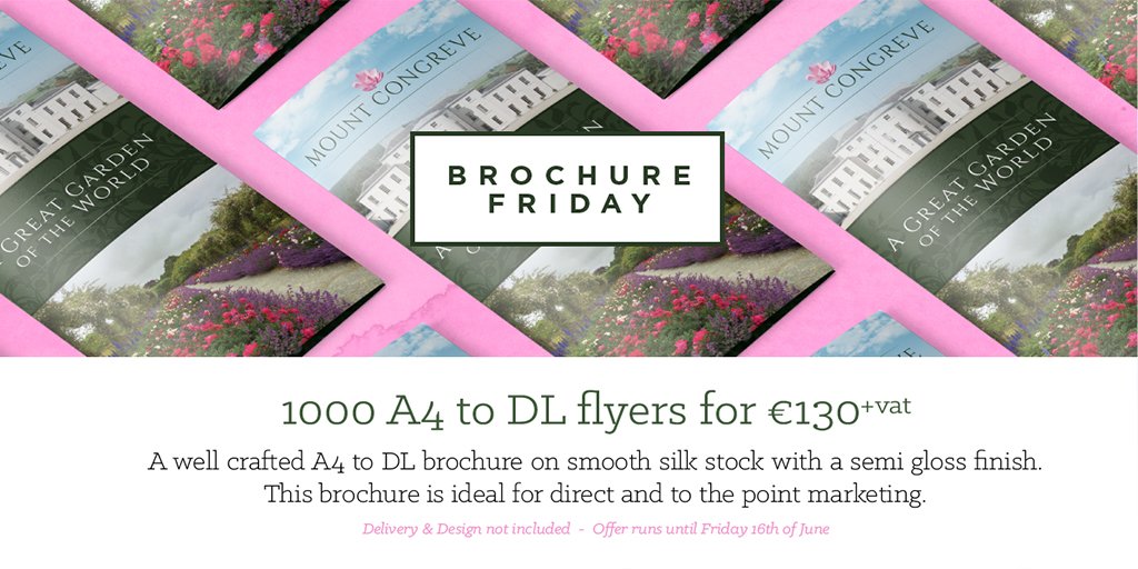 SwiftPrint_'s tweet image. Take advantage of our latest great offer! #Waterford #business #Marketing