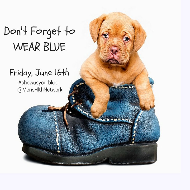 MensHlthNetwork's tweet photo. #MensHealthWeek is right around the corner 6/12-6/18. Show your support and #WearBlue on June 16. https://t.co/ZwwrboPTfo https://t.co/relShxCVYa