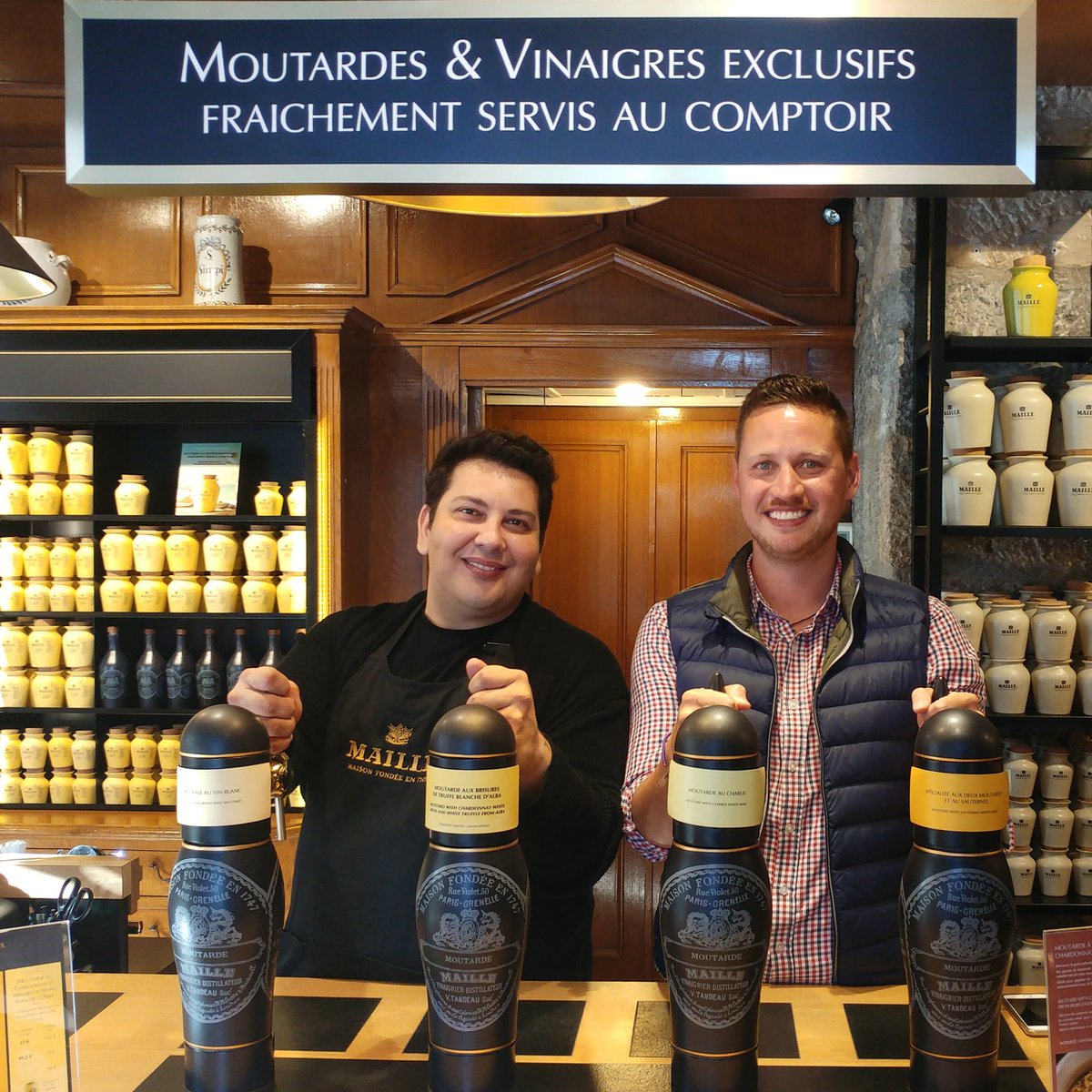 jasonsplaces's tweet photo. In this week's episode @MustardmanUK gives me a crash course in #Dijonmustard  appreciation https://t.co/Jb52hJGy1u #frenchfood #Maille https://t.co/Wc1m7u6DAE