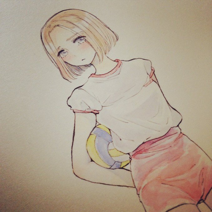 過去に出したイラスト集に入れた絵 