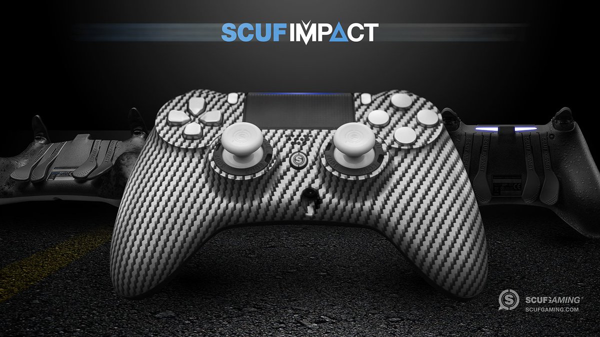 ScufGaming's tweet photo. Push your limits to the red line with our sleek Carbon Fiber Collection. https://t.co/v9GS9NlsdB https://t.co/NGZAAR6ajr