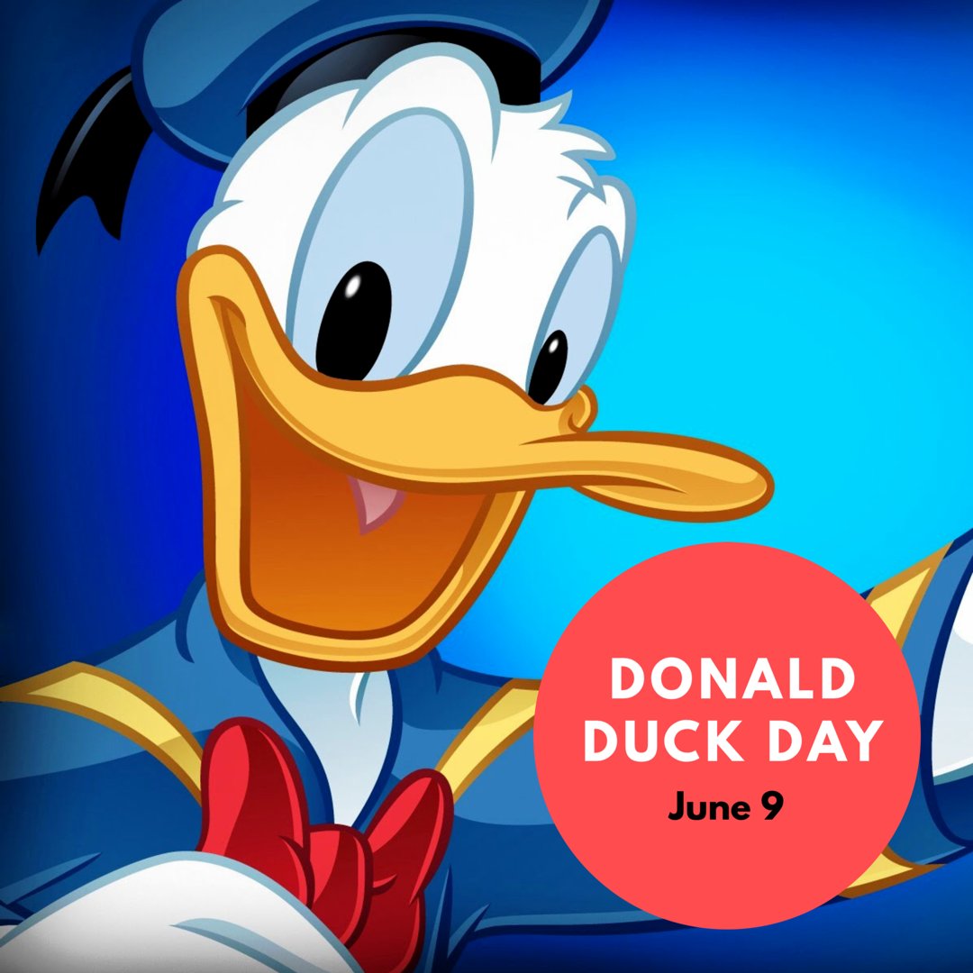 InsideTheMagic's tweet photo. 83 years ago today, this quack came on the scene. #DonaldDuckDay https://t.co/IJgMnQWIuH