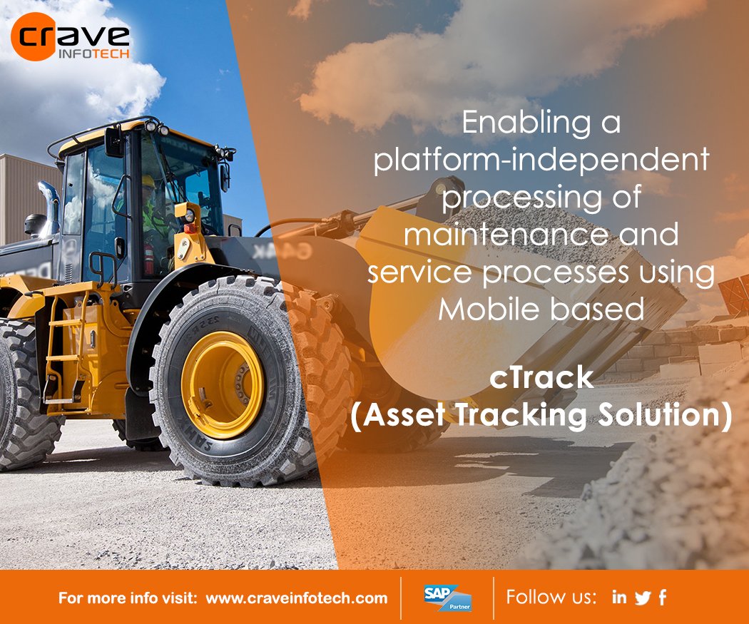 CraveInfotech's tweet image. Enabling a platform-independent processing of maintenance and service processes using mobile based ow.ly/D8YK30csoQy #assetstracking