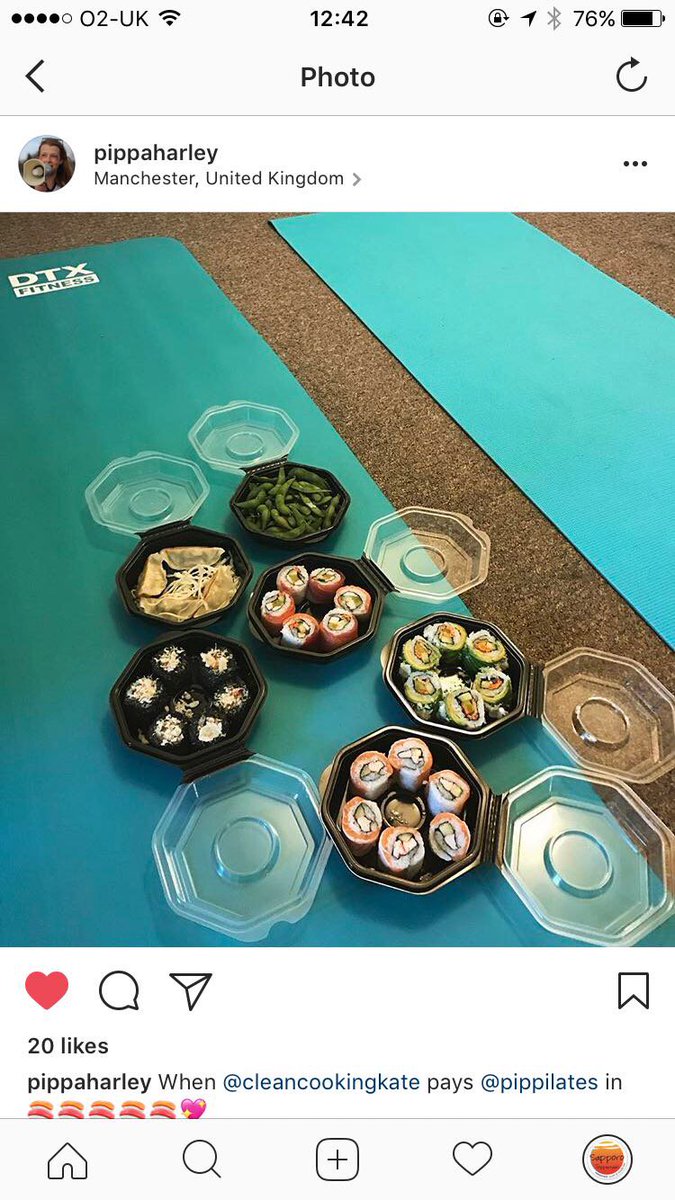 sapporolpool's tweet photo. Did you know you can get our yummy food straight to your door... #yoga #sushi #edamame #gyoza #friday #healthyliving #healthyeating https://t.co/MuxxguKniD