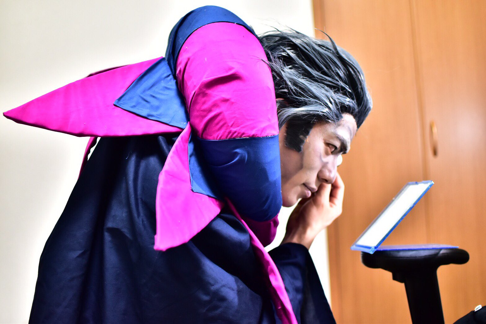 87かぼちゃ🎃 on Twitter &quot;ジルドレェの旦那メイク様子がじわる件 メイク要練習やわこれ… fgo photo