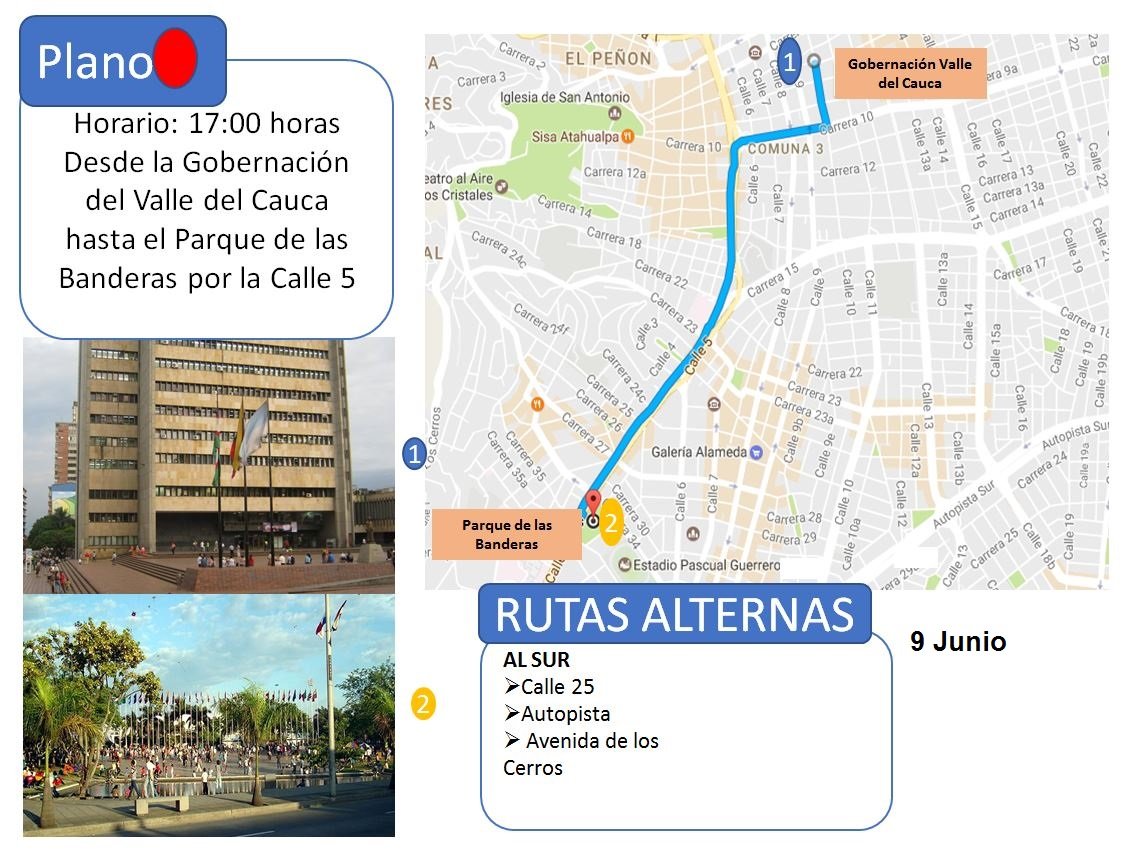 ingridjtovar's tweet photo. MARCHAS HOY VIERNES EN CALI.
Será a las 5 p.m. desde la gobernación hasta el parque de las banderas. Planee rutas alternas. https://t.co/Sl8kv7RI31