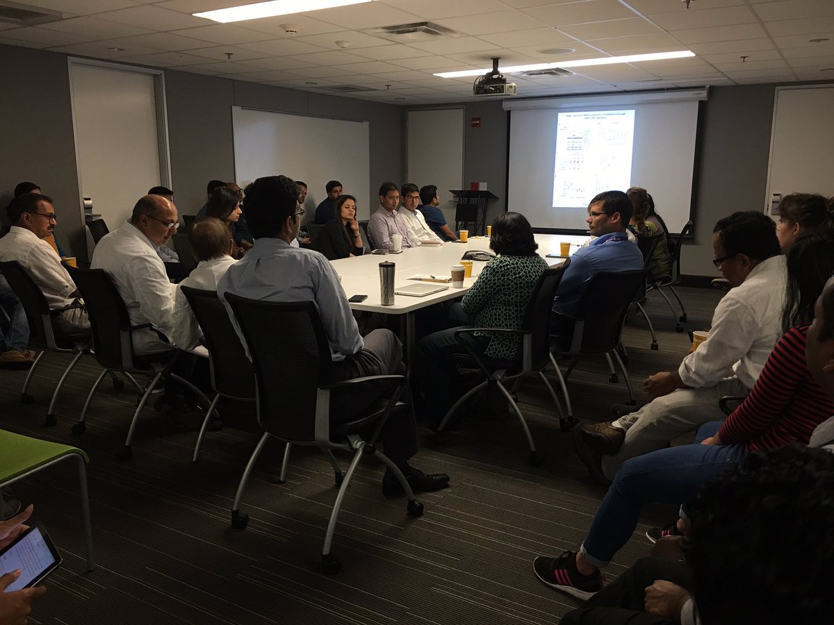 DrASalujaLab's tweet photo. Full house @NbMerchant & #SalujaLab Friday meeting @SylvesterCancer @umiamimedicine @UMiamiHealth #PanCan #PancreaticCancer #PanCanResearch https://t.co/oA66eqdC4K