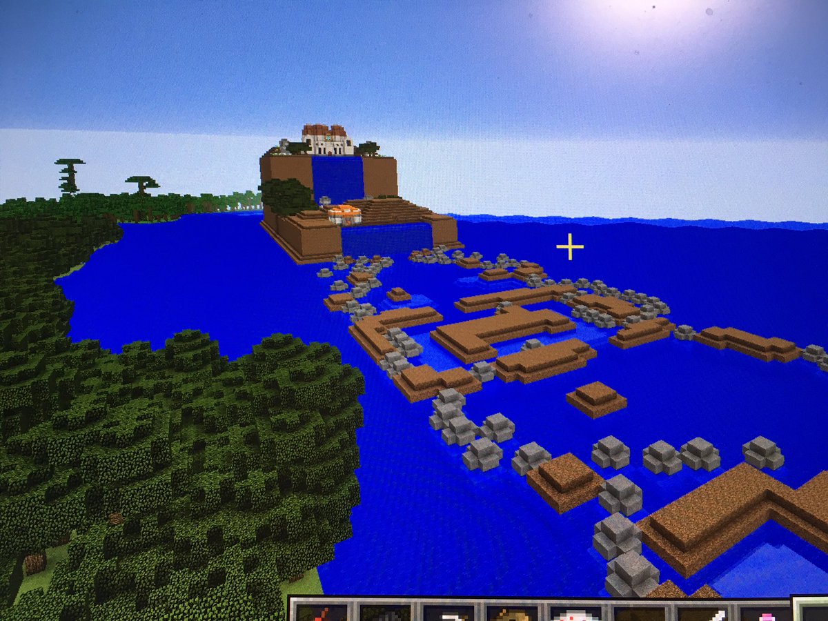 menmen_2wins's tweet photo. マイクラのシンオウ地方を再現した世界入れてみたんだけど思ってた50倍くらい凄くて涙が出ますよ https://t.co/QTSVeCc1JZ