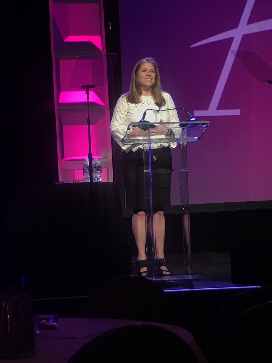 Kim Kelleher of Condé Nast accepts the nomination to serve as the 2017-2018 Chair of AAF’s Board of Directors. #ADMERICA17