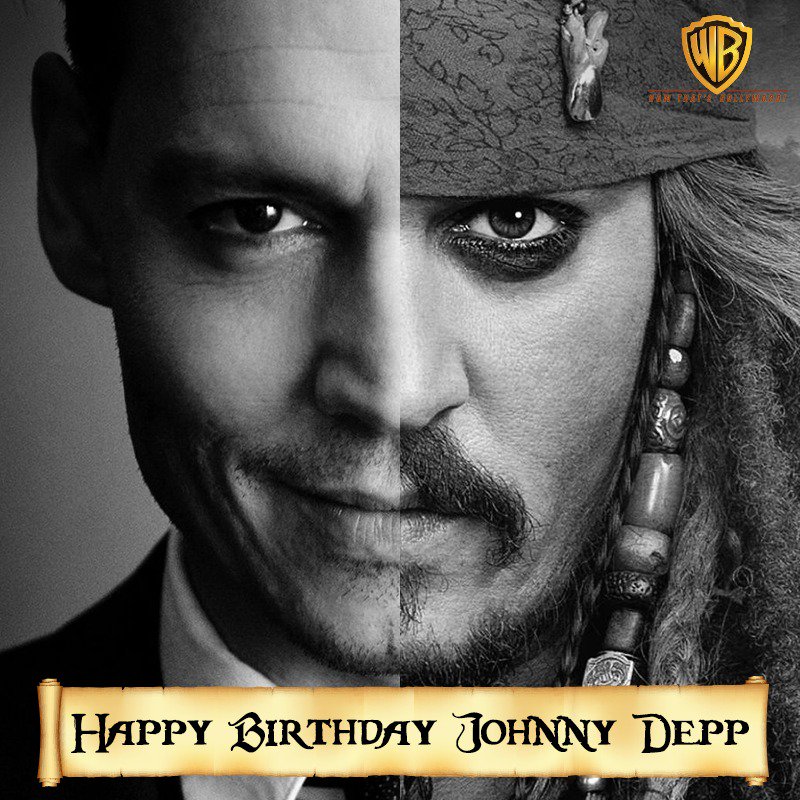 Happy Birthday Johnny Depp, The Man Of Many Faces! 
