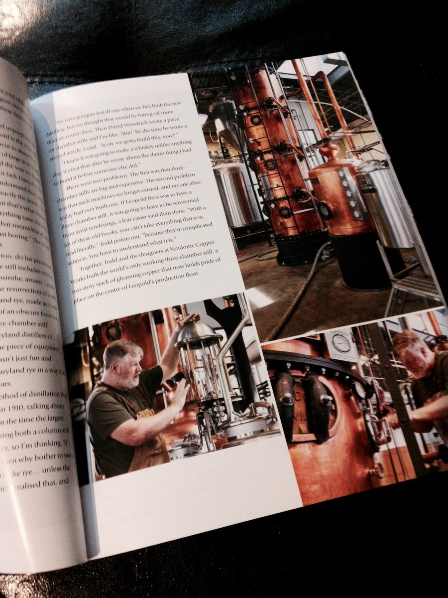 Got my latest edition of <a href="/Distilled_Mag/">Distilled Magazine</a>. Print is definitely not dead. Essential reading for those in the spirits biz. Thanks <a href="/singleminded/">Single Minded</a>!