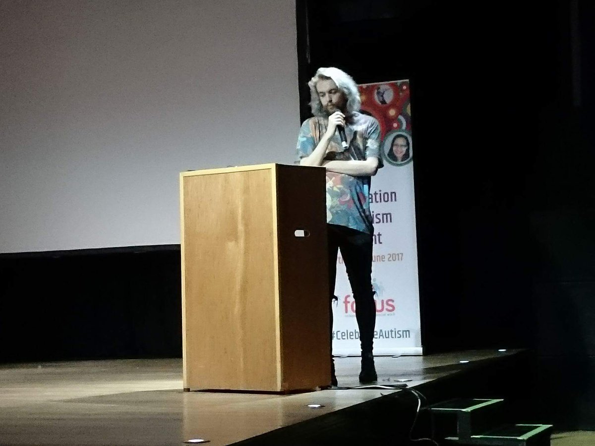 MessyMiscreate's tweet photo. Yesterday was crazy but I did it. Thank you @focus_SWP for opportunity to talk about mental health and my artwork! It was a great experience https://t.co/WSLWtCR6NY
