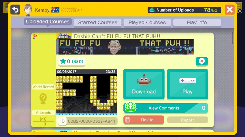 KempyGaming's tweet photo. @DashieXP I bet you can't beat my latest mixtape #dashiemaker https://t.co/eyc8Qj9GUF