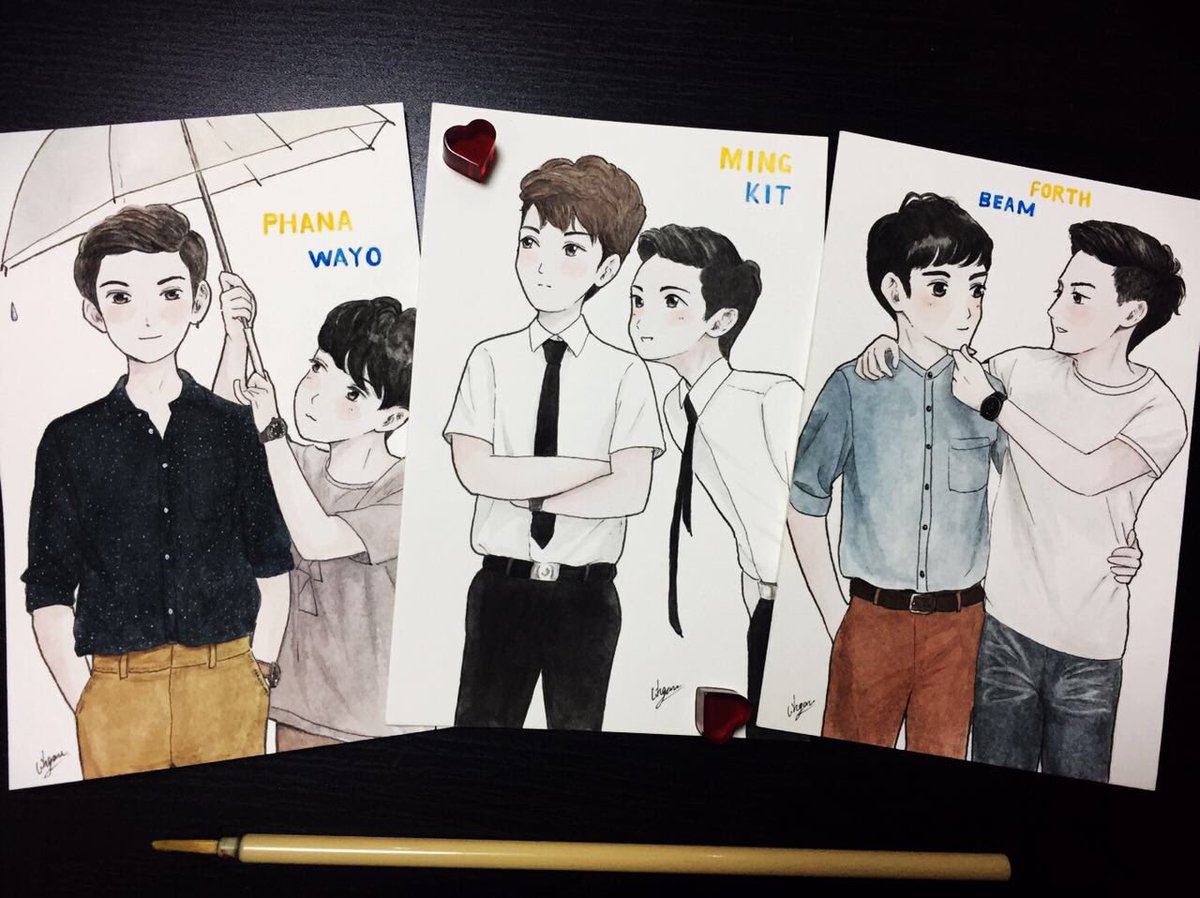 VeraO8O's tweet photo. Kit💗Ming, ❤️ @CTR2DAB the best, cute dimple~@KiimMon @gxxod4 @basjtr @tae_darvid @Tee_Jaruji #2Moonstheseries #COPTER #OnePiece ❤️ u all! -L https://t.co/eM8sMKbXFK