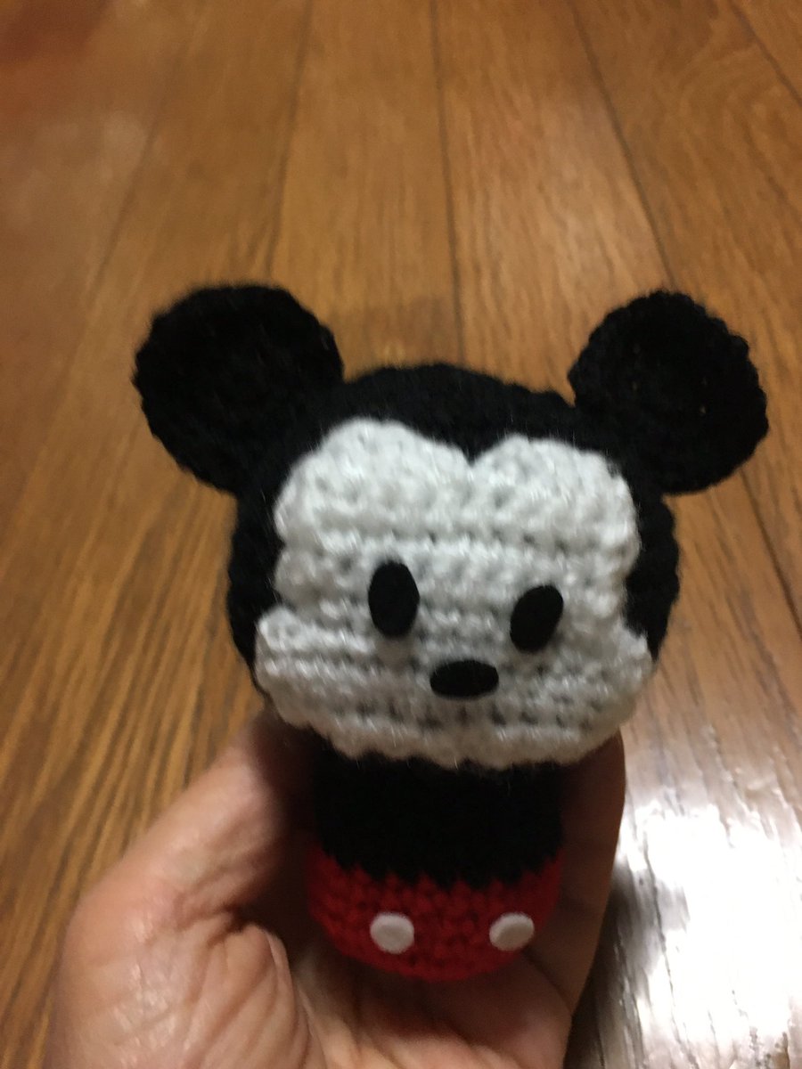 手のひらサイズのディズニーあみぐるみ