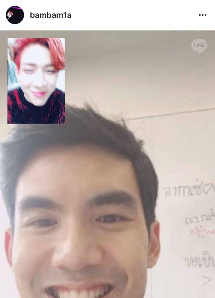 I3amnoii's tweet photo. พี่เต๋อมาร้านน้อง มาถ่ายรายการเปรี้ยวปาก? ฮือออออ น่ารัก มาตอบเม้นด้วย พี่ซันนี่ก็มา คิดถึงแก๊งค์นี้55555555 https://t.co/9rPtQ8XJld