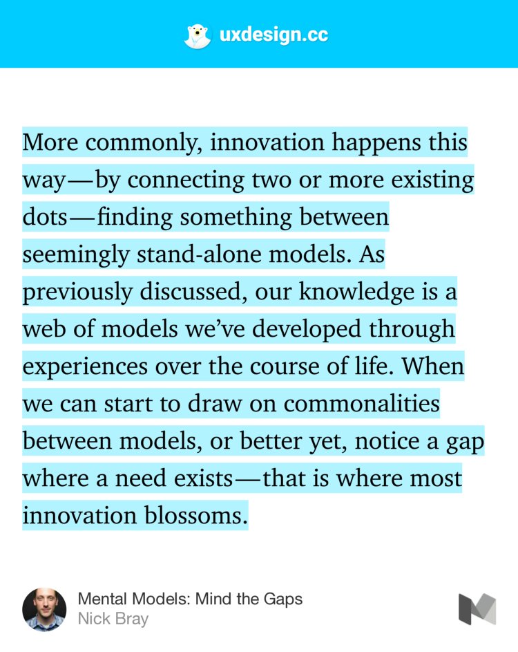 4eleanor_'s tweet photo. “Mental Models: Mind the Gaps” — @nick2design https://t.co/MjRStTrOgw https://t.co/0Mz4eiltMf